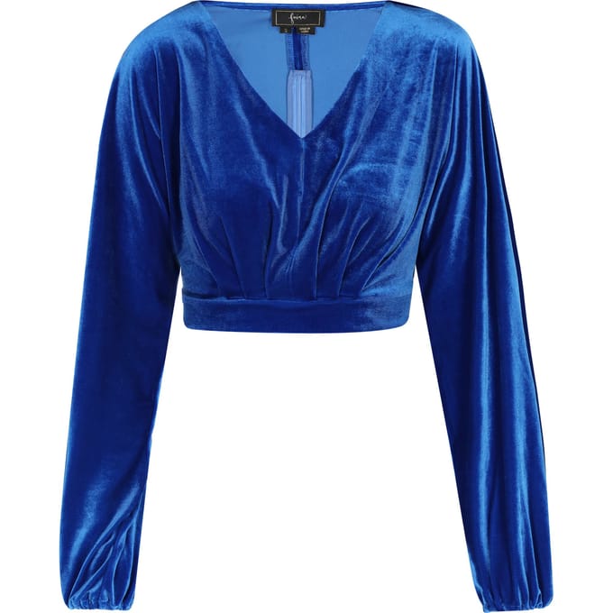 Faina Blouse Dames blauw