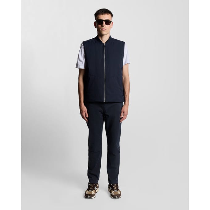 Lyle & Scott Straight Leg Chino - Marineblauw