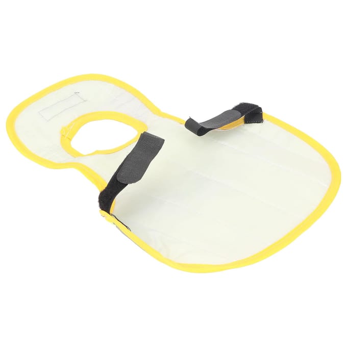 Gilet Réfléchissant Poulet Polyester Réutilisable Protection Plumes Harnais Poulet pour Poule Canard Oies jaune