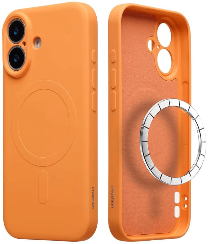 Cityhoesje - Backcover hoesje - MagSafe - iPhone 17 â“ Oranje