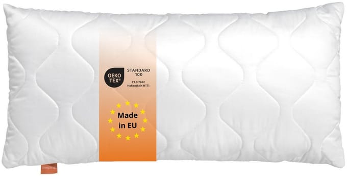 sleepling Comfort 190021 kussen met ritssluiting, 100% microvezel 40 x 60 cm, wit
