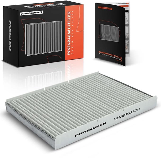 Frankberg 1x Interieurfilter Actief kool voor VW Golf Polo Passat Audi
