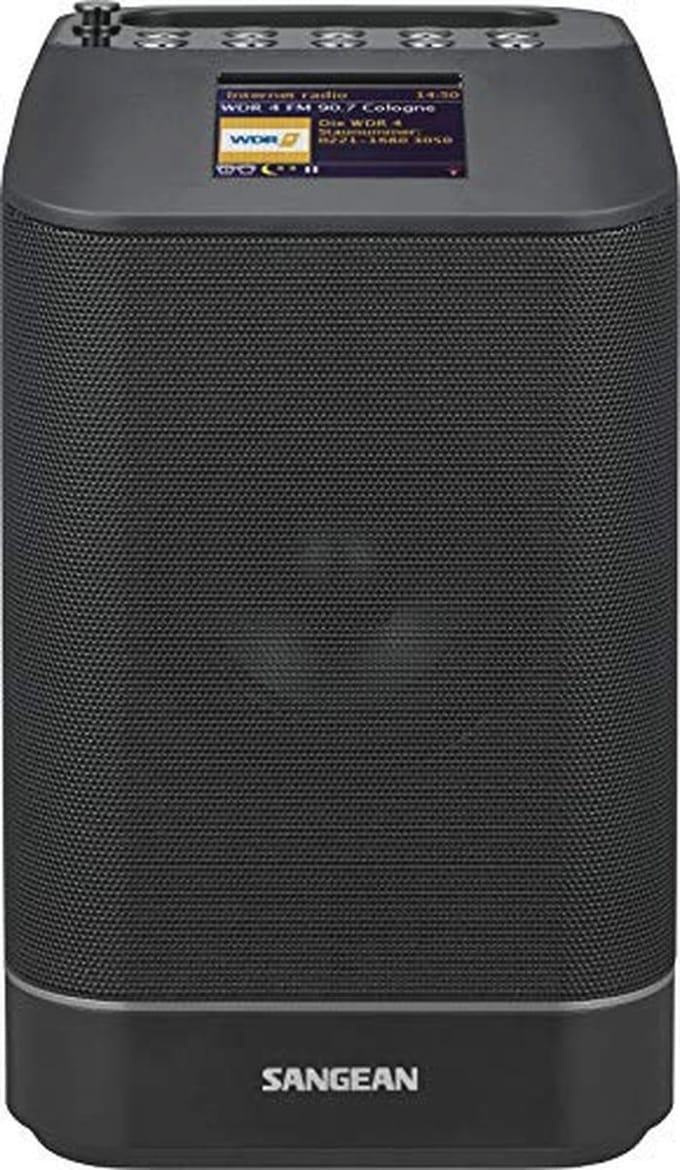 Draagbare Internet Radio | DAB+ Radio | Bluetooth | Compact | Zwart