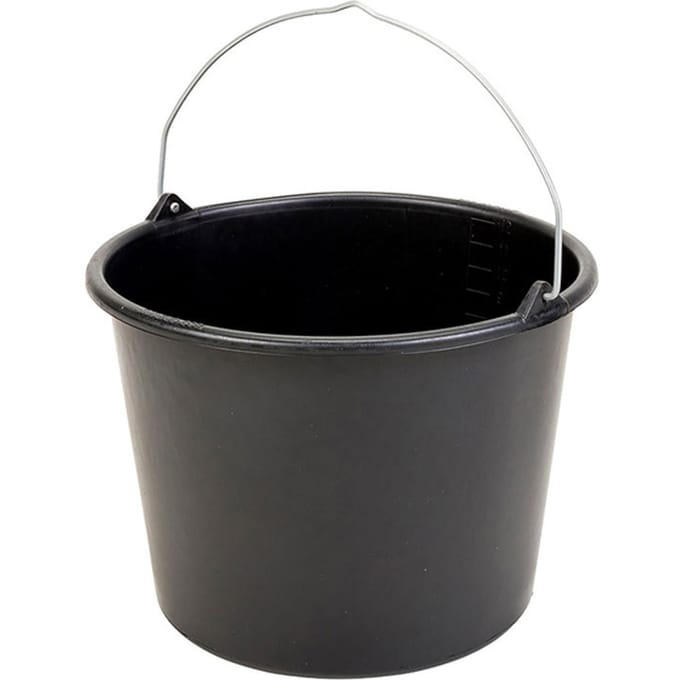 Emmer Cleaninq 12 liter zwart 2stuks