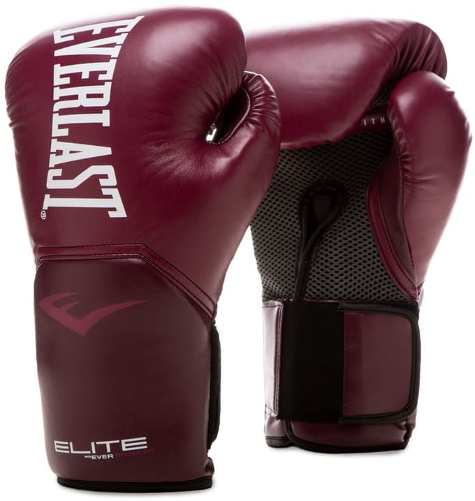 Everlast Elite 2 Boxing Gloves Bordeaux 10-OZ