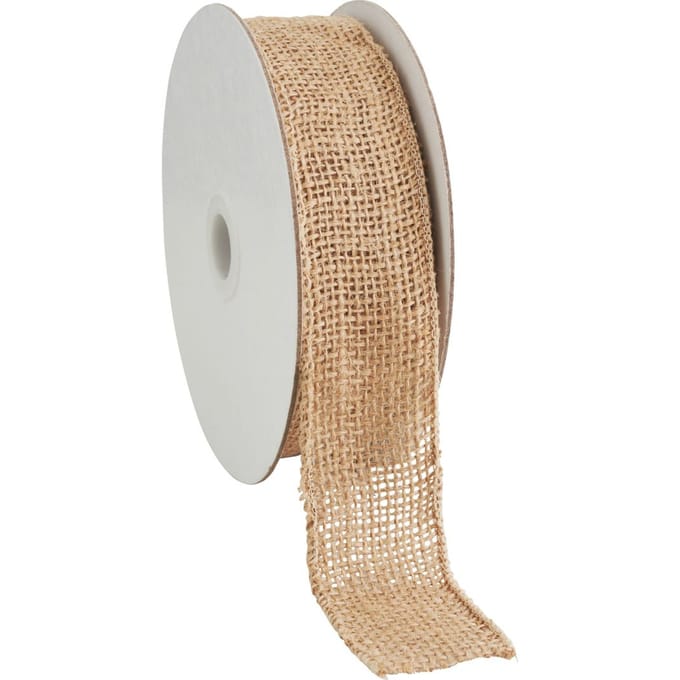 VBS Jute lint met draadrand