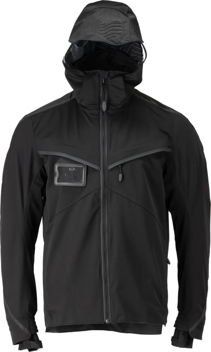 Mascot Customized Shell jas 22001-657 - Zwart - 2XL