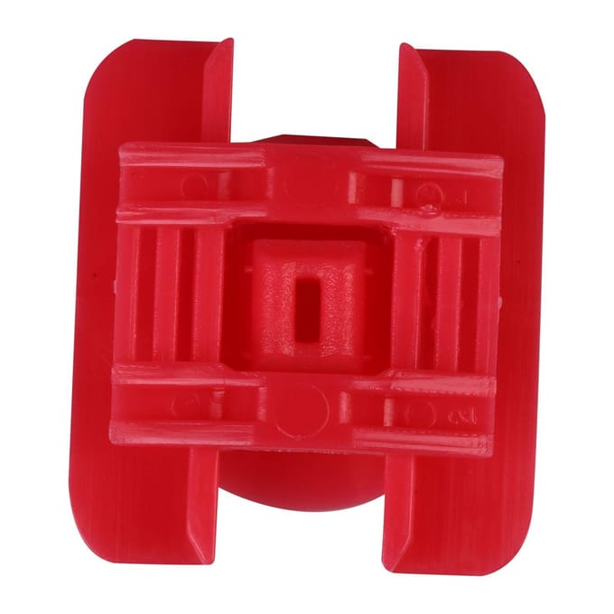 10 Stuks Zijlijstclip voor Renault Rood Nylon