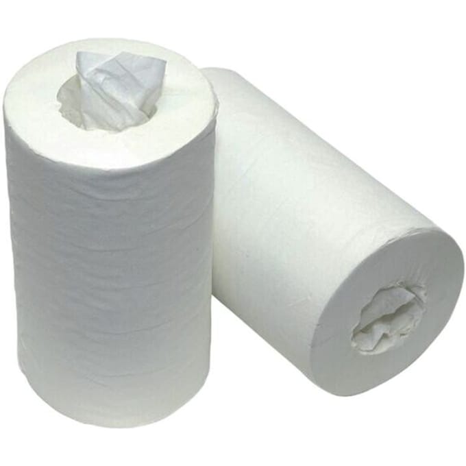 Poetspapier Cleaninq M1 1-laags 11x120m wit