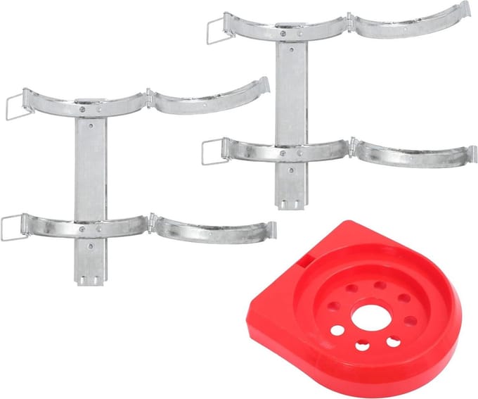 Brandblusser Beugel - Brandblusser Houder - Veilige Opslag - Universeel Passend - 22x21x5 cm - Multi