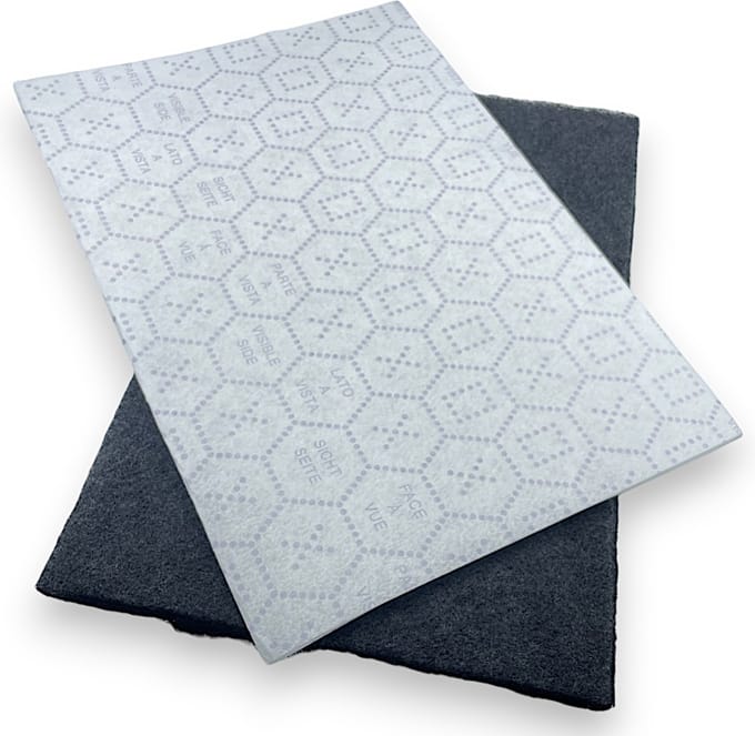 Fixem® 2-in-1 Afzuigkap Filter Set - Vetfilter met Verzadigingsdetector & Actieve Koolfilter - 900x450 mm
