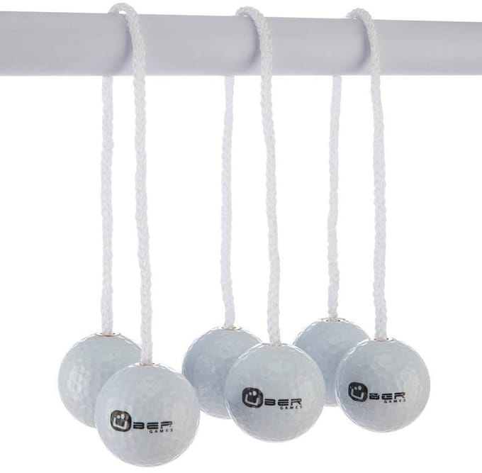 Laddergolf Bolas Soft – Professioneel – 3x2 Echte Golfballen - Officiële Lengte