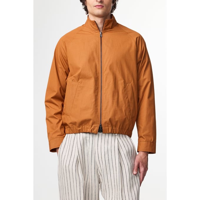 NN.07 Dave Hybrid/blazer Caramel Größe: L | Bomberjacken Outlet | Herren | Braun