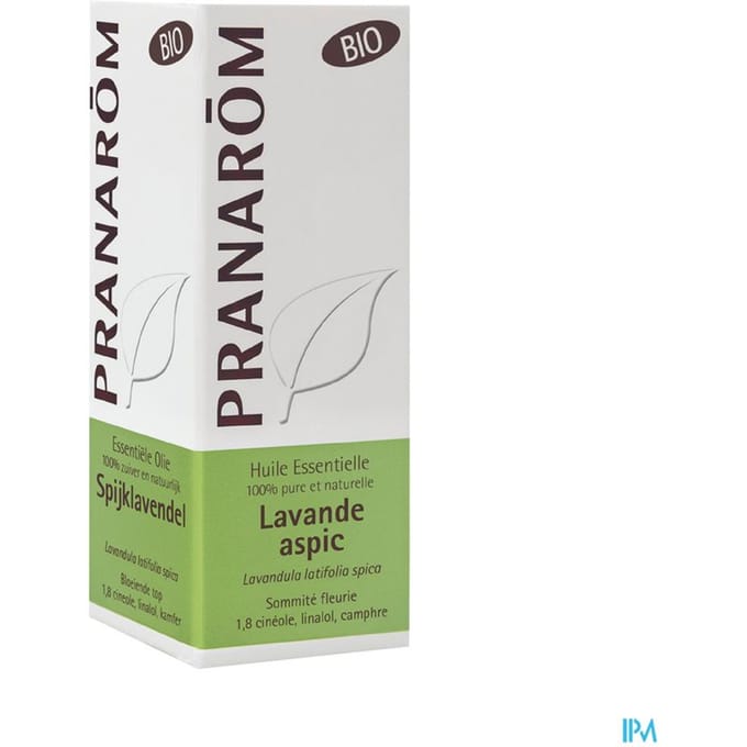 Pranarom - Lavendel Aspic etherische olie - Bio - 10 ml