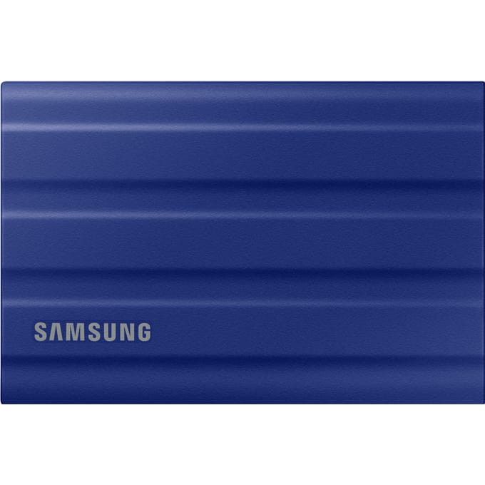 Samsung Portable T7 Shield 2 TB Externe SSD harde schijf USB-A 3.2 Gen 2 Blauw MU-PE2T0R/EU