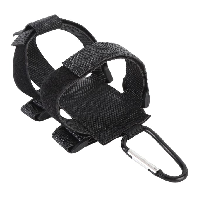 Fiets Bluetooth Luidsprekerbevestiging Draagbare Luidsprekerbevestiging Verstelbare Riem Beugel Houder voor Mountain black