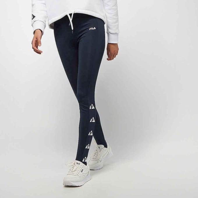 Fila Rose Leggins Tight W Leggins Dames - Black Iris  - Maat  - Maat S