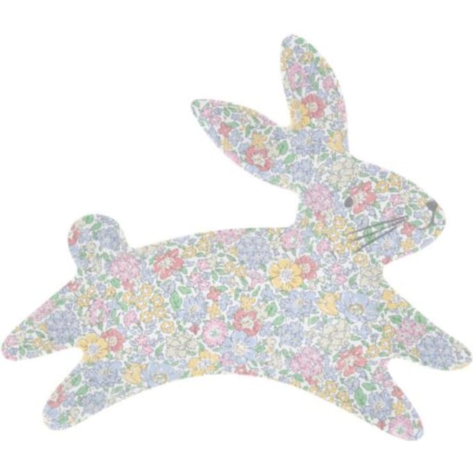 Meri meri x liberty pasen herbruikbaar bord - bunny