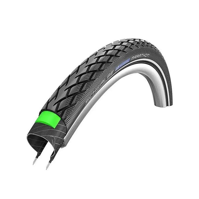 Green Marathon - Wired - ADDIX Eco - GreenGuard - 27.5x2.15 - Black + Reflex