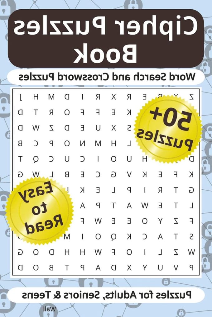 Cipher Puzzles Book - Code Puzzels - Hersenen Trainen - Duidelijke Print - 6x9 inches - Niet gespecificeerd