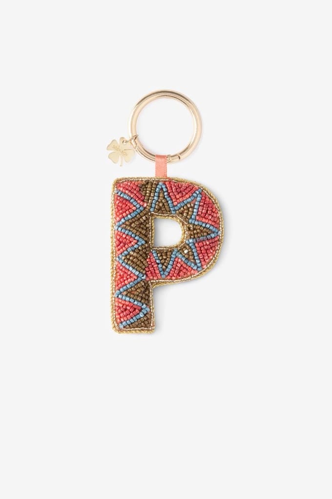 Sissy-Boy - Lichtrode bag charm letter P