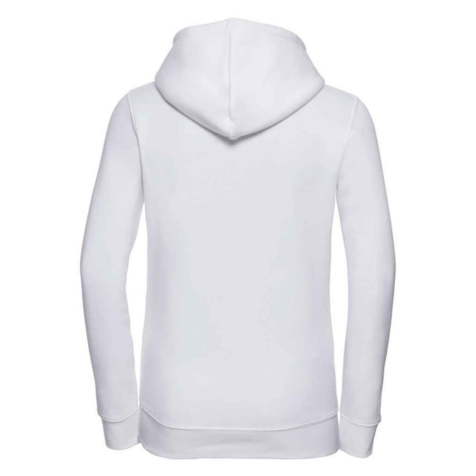 Russell Dames/Dames Authentic Hoodie (Wit)