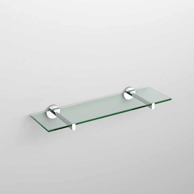 Clou - Flat Planchet 45cm, Chroom En Helder Glas