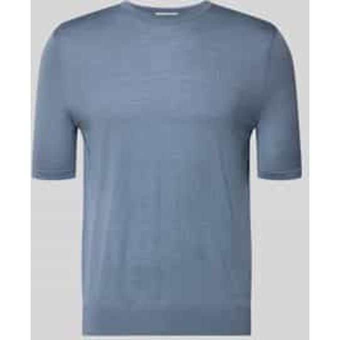 t-shirt van wol model 'Connor'