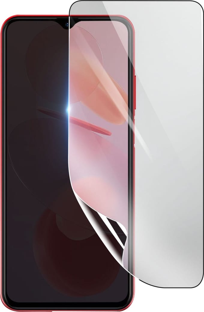 3mk, Geschikt voor Ulefone Note 12P, Schokbestendige Hydrogel Screenprotector, Transparant