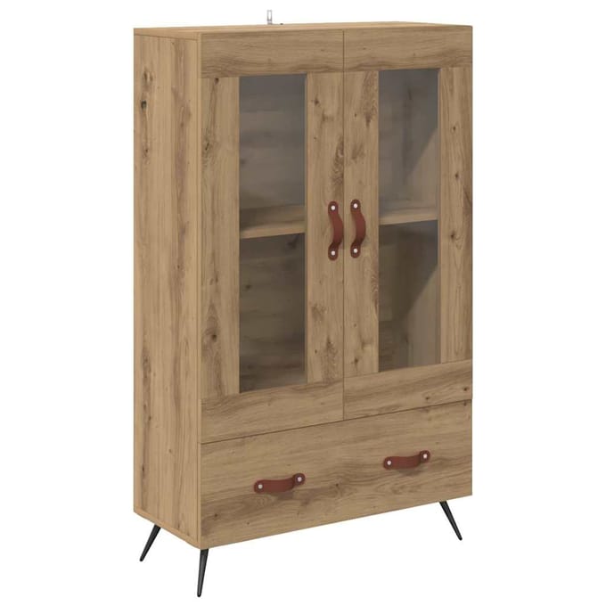 vidaXL Highboard Artisan Eiken 69,5 x 31 x 115 cm