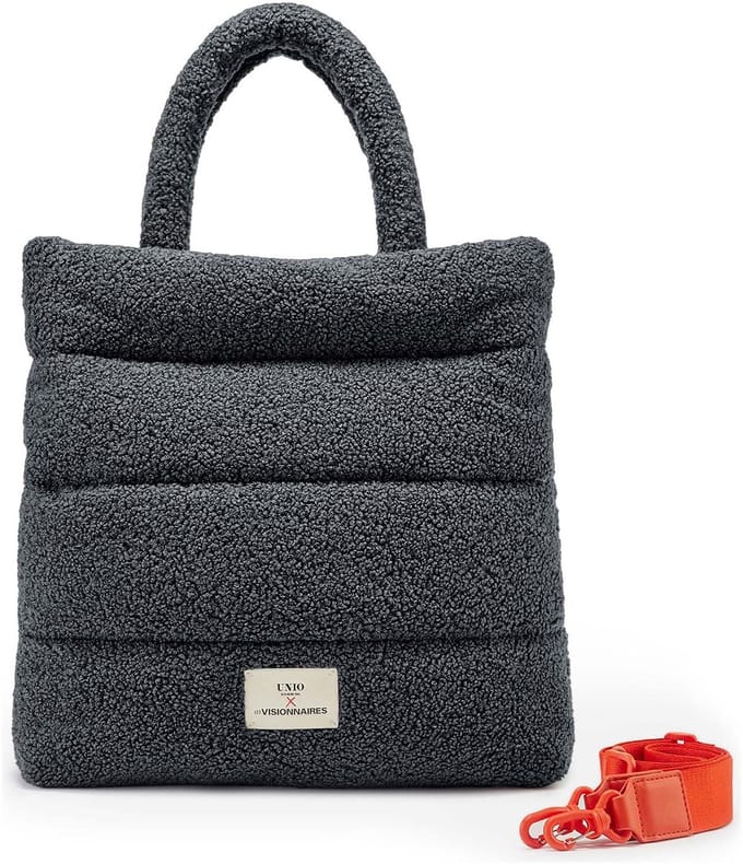 LES VISIONNAIRES Unio Shopper Handtas 34 cm - Dames - anthrazith