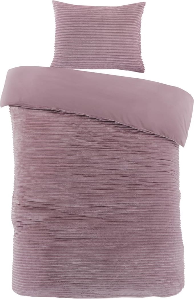 Papillon Dorit - Dekbedovertrek - Eenpersoons - 140x200/220 cm - Roze