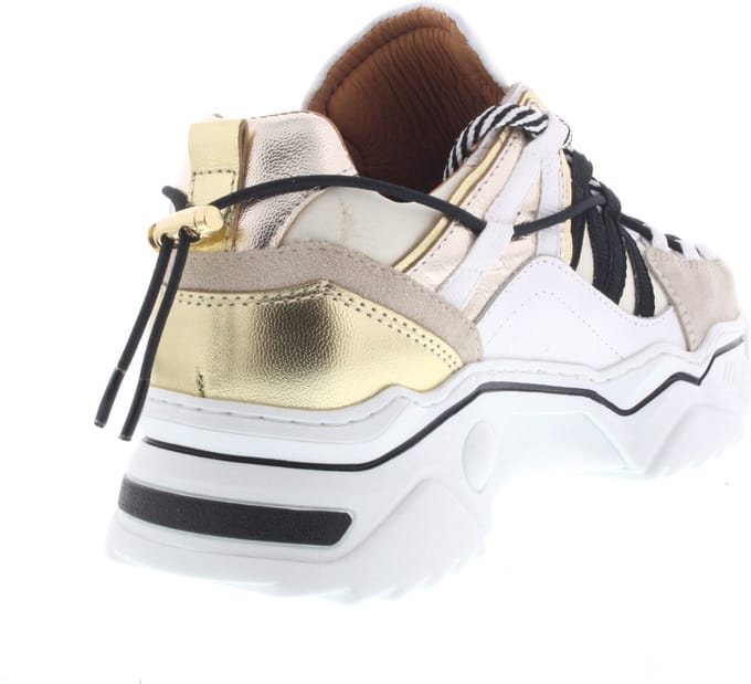 Dwrs Orion - maat 38 - Dames Sneakers  Sand/champagne Zand