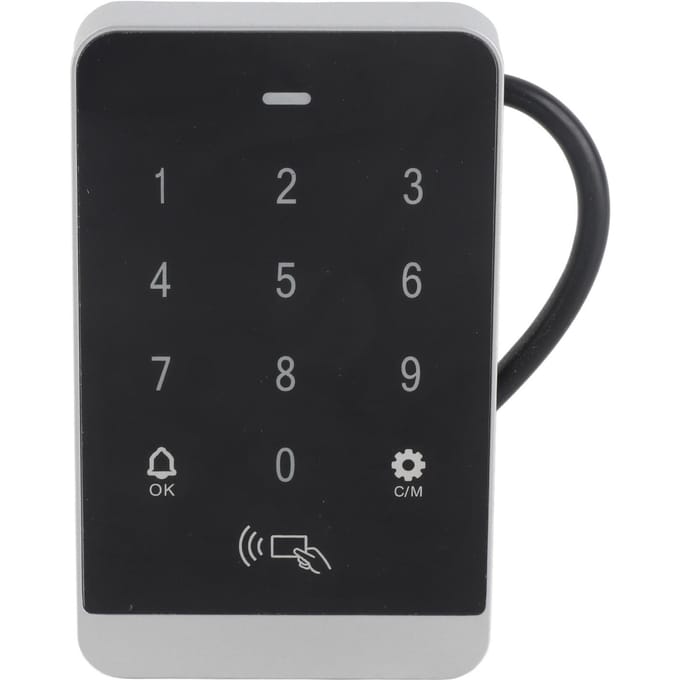 Deur Toegangscontrole Toetsenbord NFC Vertraging Instelling Normaal Open Sleutelloze Toegang Wachtwoord Toetsenbord gray