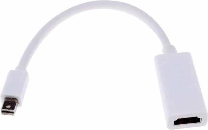 Mini DisplayPort naar HDMI Adapter – Voor MacBook, iMac, Microsoft Surface & Thunderbolt – Full HD 1080p – Wit