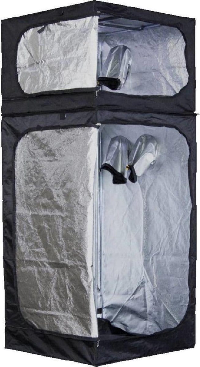 Mammoth Dual 90 90x90x210cm kweek en voorgroeitent