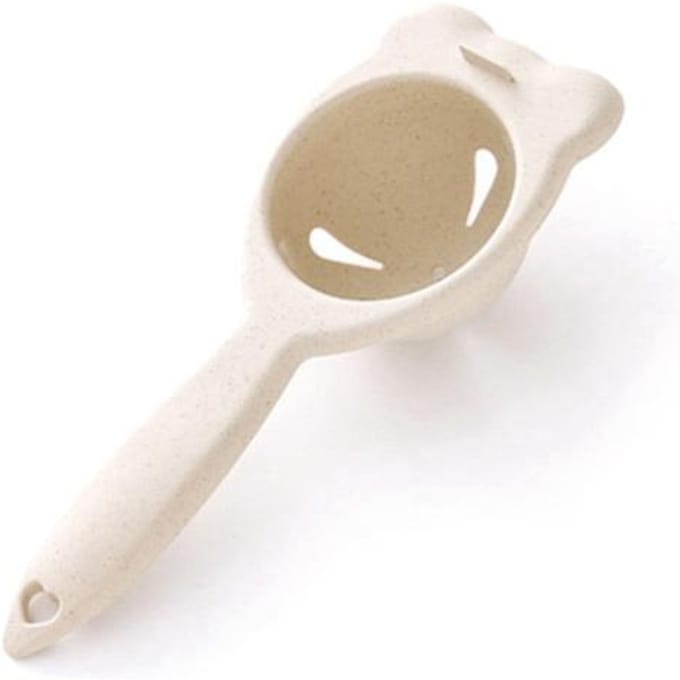 Tarwestro Eigeel Wit Scheider Verdeelzeef Praktisch Keuken Koken Bakken Hulpmiddel(Beige) Beige beige