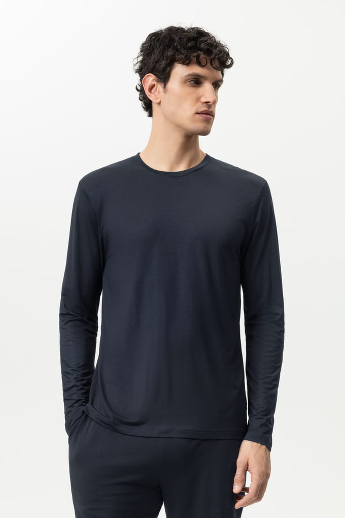 Shirt met lange mouwen Serie Selection Marineblauw