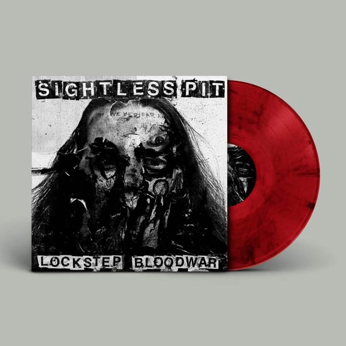 Sightless Pit - Lockstep Bloodwar (LP) (Coloured Vinyl)