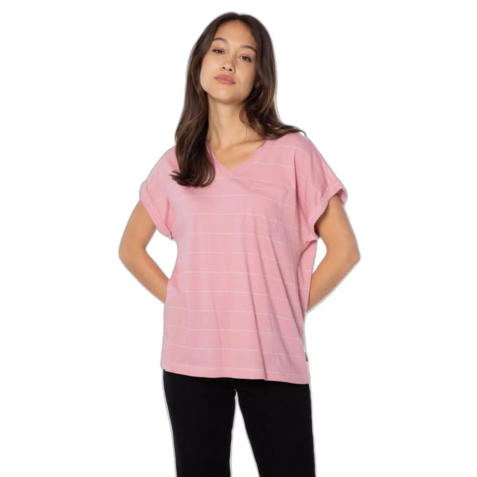 Protest Nxgmanaus – T shirt Dames – Korte mouwen – V hals