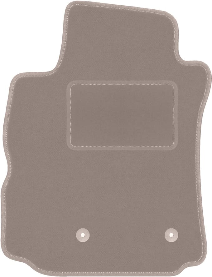 Beige bestuurdersmat voor: Renault Modus minivan (2004-2012)