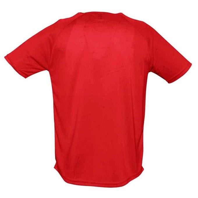 SOLS Heren Sportief Raglan T-shirt (Rood)