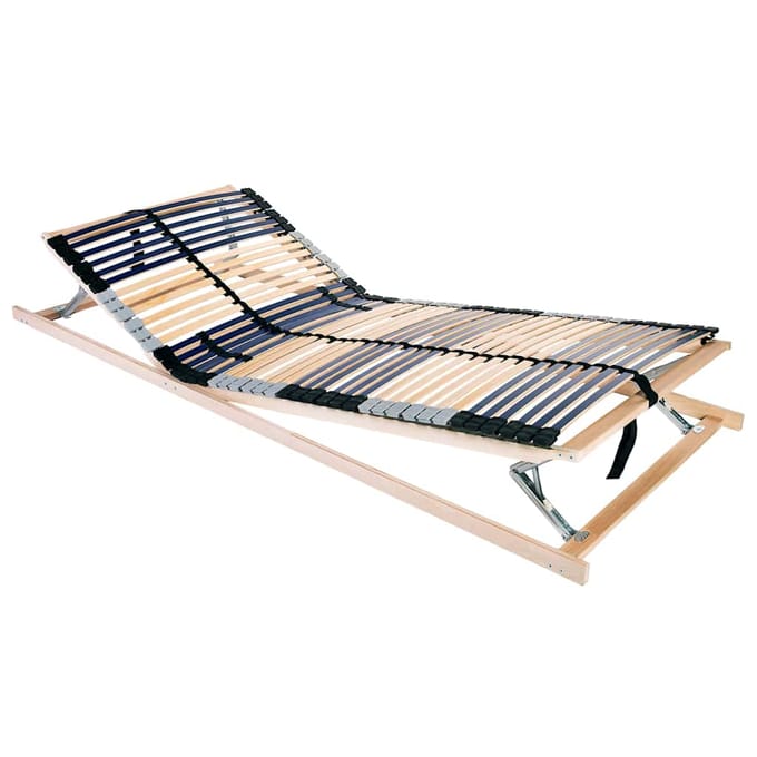 vidaXL - Lamelbodem - Bruin - 80 - x - 190 - cm - Massief - beukenhout