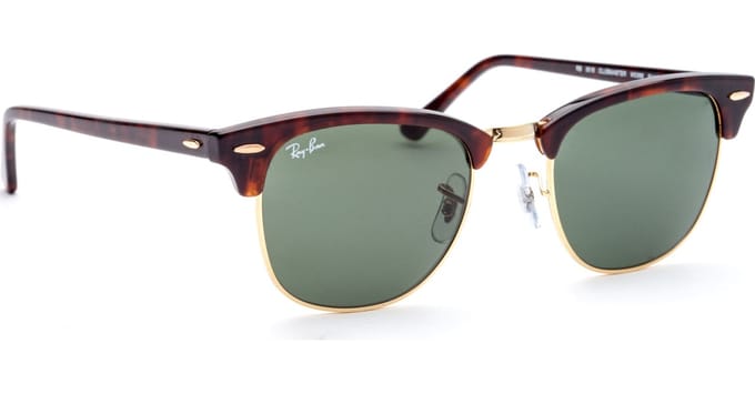 Ray-Ban RB3016 W0366 Clubmaster (Classic) zonnebril - 49mm