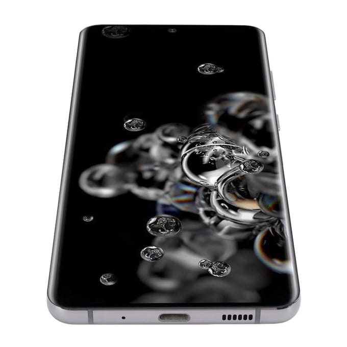 Écran tactile de remplacement pour Galaxy S20 Ultra SM-G988B DS (version internationale UE) argenté