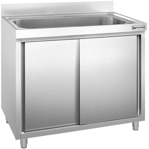 GGM Gastro Topfspülschrank PREMIUM - 1000x700mm - mit 1 Becken