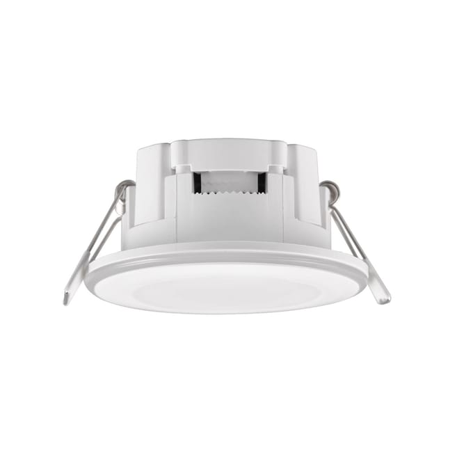 Trio Lighting LED downlight Argus RGBW afstandsbed. Ø8cm wit