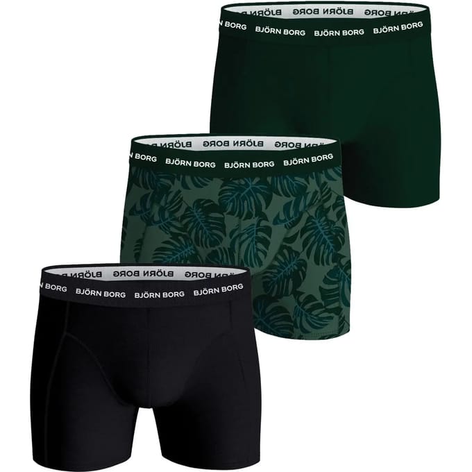 Katoenen boxershorts Björn Borg Stretch (x3)