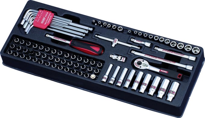 1/4'' Bit & Dopsleutelset, 86-delig