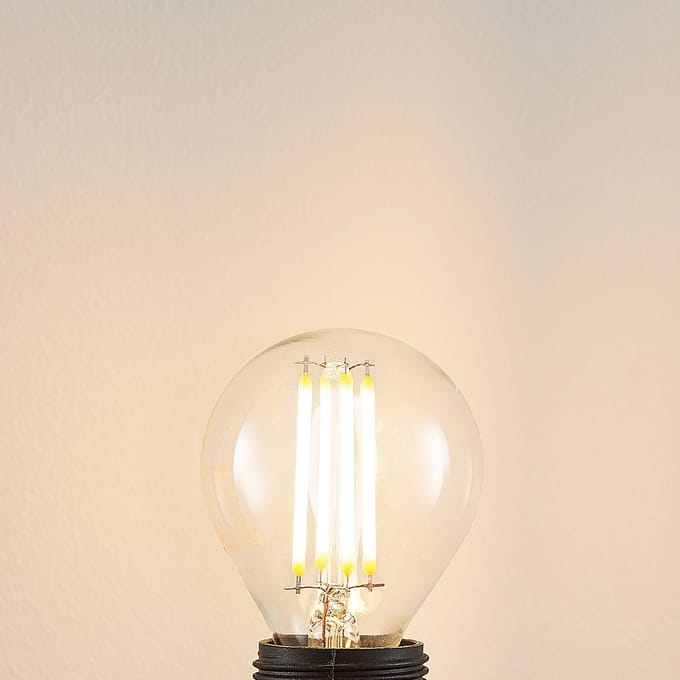 Arcchio LED lamp E14 P45, 4W, helder, 2.700 K, dimbaar